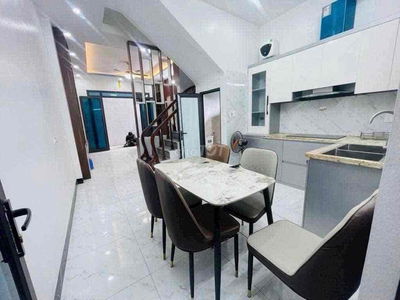 BÁN NHÀ LINH  NAM HOÀNG MAI HÀ NỘI 32m2 xây 5 tầng lô góc