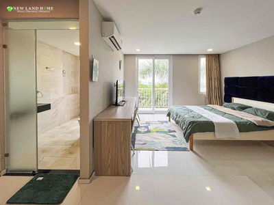 CĂN HỘ ĐẦY ĐỦ NỘI THẤT_BAN CÔNG THOÁNG AN NINH SẠCH SẼ GẦN VX DÂN CHỦ