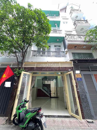 Hẻm 7m, Nhà đẹp! 16/x Thái Thị Nhạn. P10, DT: 4,1 x 17m - trệt + 3L