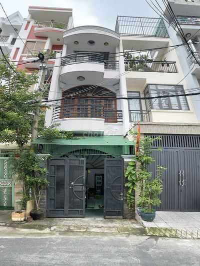 Nhà dt80m2 đúc 2 lầu 4pn hẻm 7m Lũy Bán Bích, Q . Tân Phú