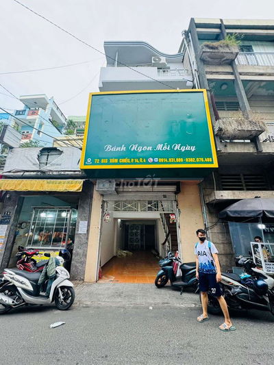 Cho Thuê Mặt Bằng Mặt Tiền Đường Xóm Chiếu