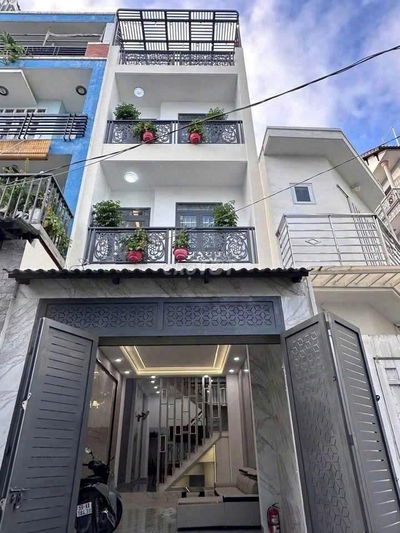 NHÀ MỚI NGUYÊN SEAL-KHU BÀN CỜ 281 LÊ VĂN SỸ, P.1, Q.TB - 5PN - 4x20m