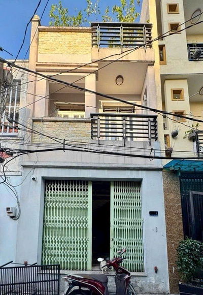 NHÀ 3 TẦNG, DT (4X10)M2, HẺM XE HƠI, NGAY NGÃ TƯ BỐN XÃ, 4,8 TỶ CÒN TL