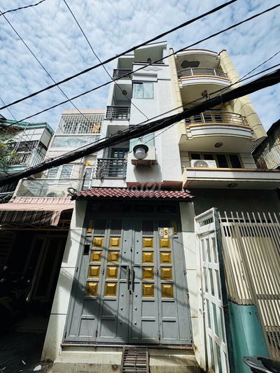 Hẻm 4m Lý Thái Tổ (3.1m x 12m), 4 Tầng Đúc Đẹp. Giá 6.8 Tỷ TL