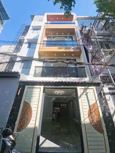 NHÀ MỚI 4 TẦNG – 4PN – HẺM XE HƠI NGUYỄN HỮU TIẾN, TÂN PHÚ – GIÁ 7.5 T