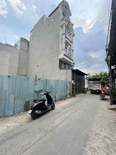 HẺM OTO 6M THÔNG GÒ XOÀI - 5M2 X 15M - XD CAO TẦNG