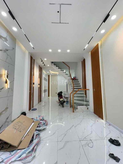 NHÀ HẺM XE TẢI VỚI DT 48m2. 4 TẦNG. NGAY HƯƠNG LỘ 2. 5P RA QL1A