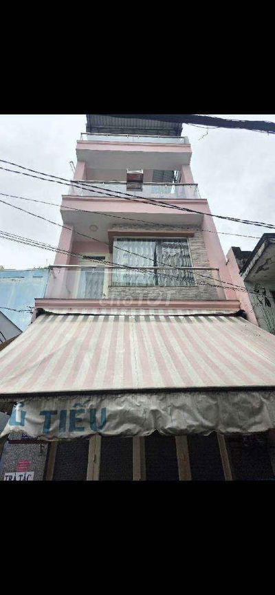 Bùi tư toàn 4,85(4×10) hẻm 6m thông 2 mặt tiền kd tốt