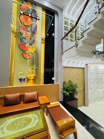 Siêu Phẩm 5Tầng Hiện Đại Full Nội Thất Gara ÔTô P.Xông Hơi Chỉ 6.363Tỷ