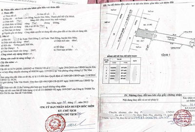 Bán nhà Mặt tiền đường Trần Văn Mười