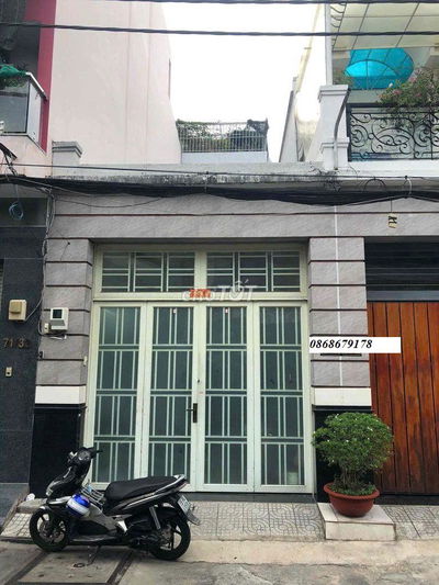 Cho thuê nhà   Đ Trịnh đình Trọng -ph Phú trung - DT 4x18 hẻm 7m