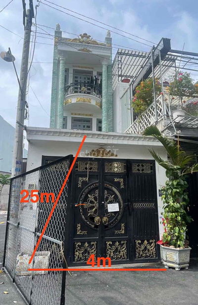 Nhà ngợp Ngân Hàng tại Tân Chánh Hiệp, Q12