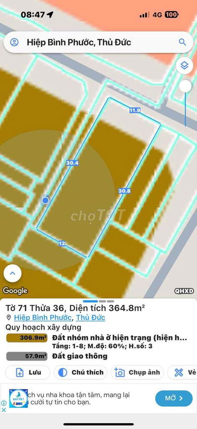 62m2 Ngang 5.2m Hẻm Ô Tô Né Gần Vạn Phúc