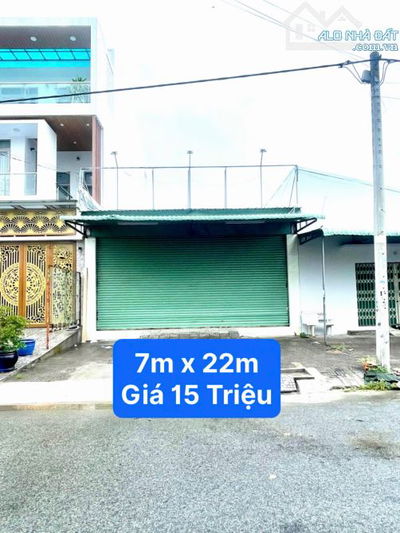 cho thuê kho đường số 12 cồn khương 7m x 22m giá 15 Triệu