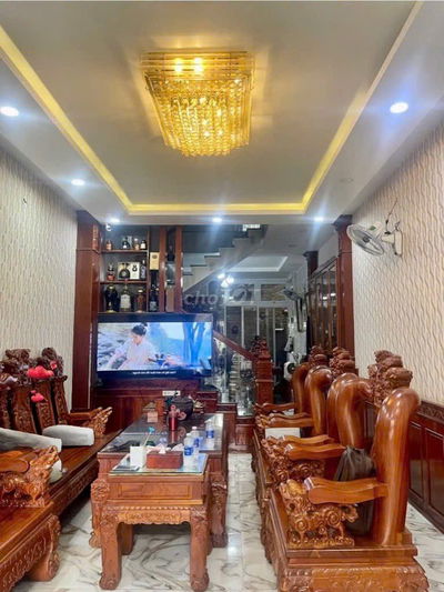 SIÊU PHẨM 5TẦNG HẺM XE HƠI NGAY GÒ XOÀI SÁT MẶT TIỀN ĐƯỜNG  GẦN CHỢ