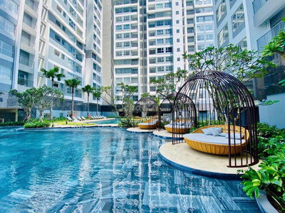 Cho thuê căn 2 pngủ, nhà trống - Giá 9tr ( bao phí qly năm đầu tiên)