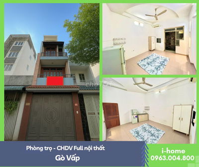 CHO THUÊ PHÒNG TRỌ - CHDV PHƯỜNG 6 GÒ VẤP