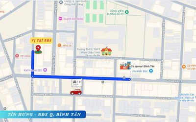 Bán nhà khu Tên Lửa, MT đường Số 24B, 8 x 20m, 3 tấm, 22 tỷ. gần Aeon