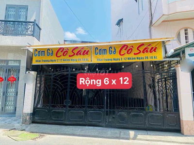 Mặt tiền Trần Bình Trọng ngang 6m thuận tiện kinh doanh