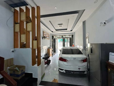 🏡 Nhà 2 mặt tiền hẻm xe tải Vườn Lài, 4.05x18m, ô tô ngủ trong nhà
