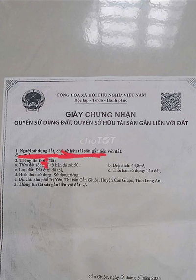 Nhà Mới SHR 2PN - Ngã Ba Tân Kim QL 50