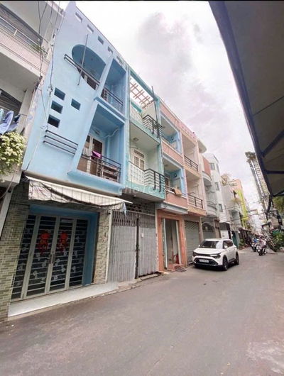 1000 CĂN CÓ 1 - HXH 6M THÔNG - SAU LƯNG BV HOÀN MỸ - 55M2 4 TẦNG BTCT