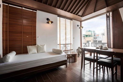 🔺CĂN HỘ LÊ THỊ HỒNG GẤM Q.1 , 1PN BALCONY SÂN VƯỜN , GẦN CHỢ BẾN THÀNH