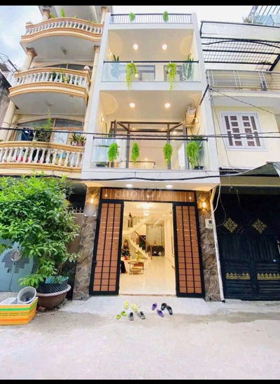 Nhà 4 Tầng - Tân Phú - Luỹ Bán Bích - Hoà Bình - 4x14m - Full Nội Thất