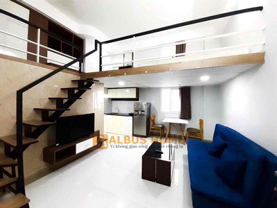 Cănhộ gác cao full nội thất q7 hướng về trung tâm