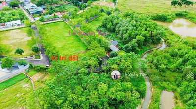 Duy nhất lô góc 284.9m2 tại Đồng Vàng, Phú Mãn gần CNC, ĐHQG, view suối giá rẻ hơn 20% thị trường