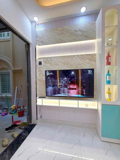 nhà bán chính chủ sổ hồng riêng nhà kết cấu 3 lầu quận 7 cũ