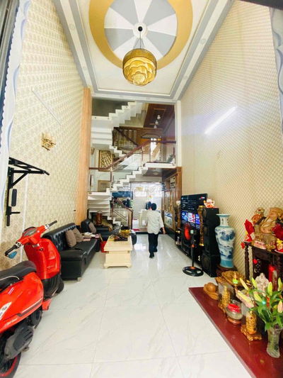 Biệt Thự Gò Vấp 5t-5PN-5WC Hoàn Công Đủ SHR