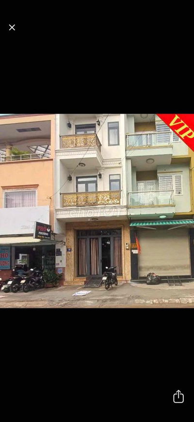 Mặt tiền 1D Văn Cao 4x18 - 4 tấm 5pn5wc 20tr