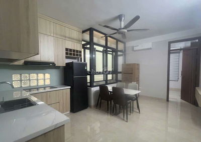 Cho thuê căn hộ khép kin 47 m2, 1 ngủ, 1 vê sinh