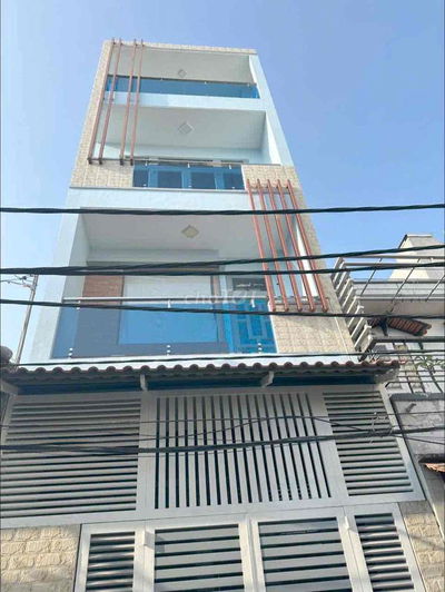 ✅NHÀ [ 4 x 12] 4 tầng 4PN ,3WC,hẽm 5m thông,đường Hương lộ 2 ✅