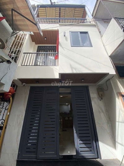 Nhà HXH Nơ Trang Long, Bình Lợi Trung ,4x9 nở hậu đều 4,2m