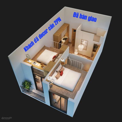 Căn hộ 2PN rẻ ĐỘT BIẾN, Full nội thất liền tường, VAT, phí bảo trì. TTS siêu rẻ chỉ 1,654 tỷ