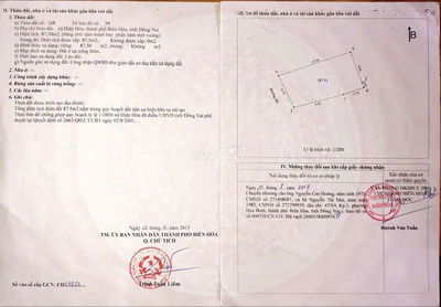 💥 [BÁN] NHÀ KHU VỰC HIỆP HÒA - TP.BIÊN HÒA - ĐỒNG NAI