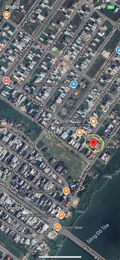 Bán lô đất đường Huỳnh Văn Gấm đảo Vip - Hòa Xuân Đà Nẵng