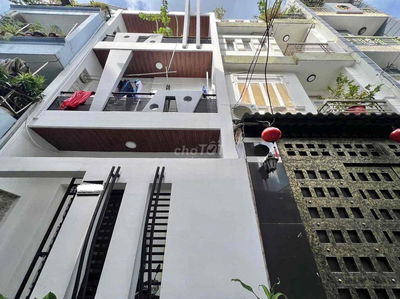 PHAN ĐÌNH PHÙNG PHÚ NHUẬN, 55m2(4.2x11) Nở Hậu 6.4m, 4 Tầng, 7.8 tỷ