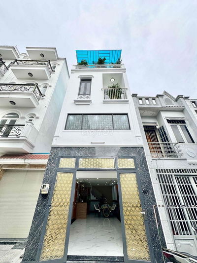 NHÀ 3 LẦU MỚI HOÀN THIỆN - DT 4M x 12M - ĐƯỜNG HT05 KẾ CHỢ HT