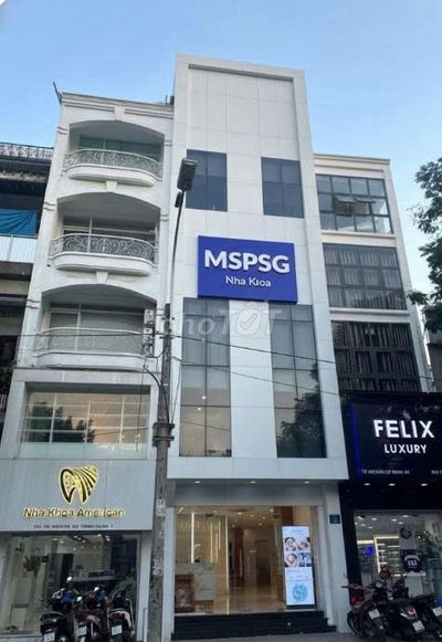 Tòa Nhà Mặt Tiền Nguyễn Cư Trinh, DT 8m x 25m Trệt 5 Lầu có thang máy