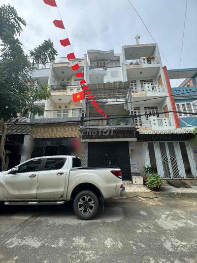 vị trí đỉnh,hẻm ô tô 12m thông nhà 4 tầng 4x15m, Phạm Văn Chiêu P14 GV