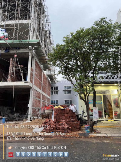 Bán Lô đất đẹp MT Đường 7m5 Vũ Đình Long - Gần Chung cư Sơn Trà Ocean