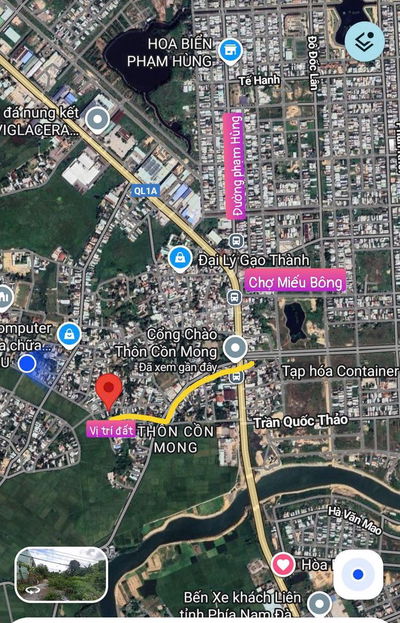 💥 Bán lô Đất Đẹp 180m Gần Chợ Miếu Miếu Bông - Hoà Xuân 💥