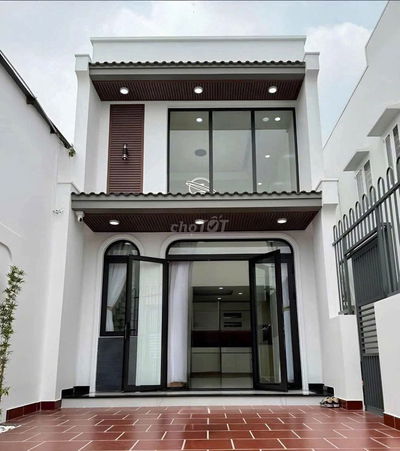 Bán NHà Trệt lửng Mới Xây Tại khu đô thị  mỹ Phước 3 -4 TP Bến Cát -BD