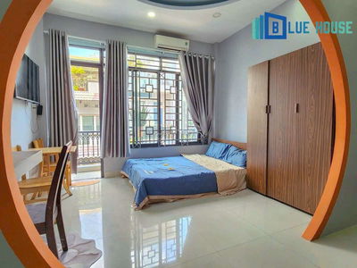 CHO THUÊ STUDIO BAN CÔNG LỚN - MÁY GIẶT RIÊNG -  HOÀNG SA