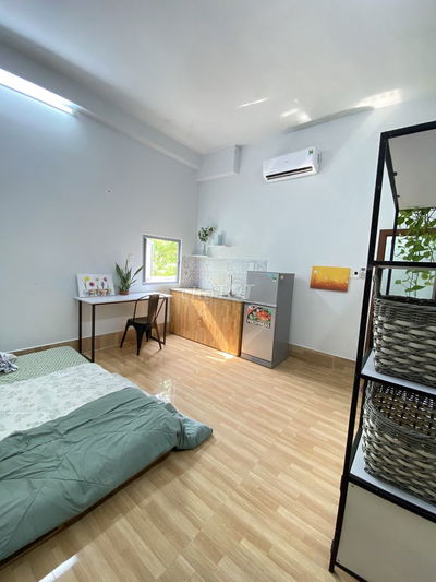 Cho thuê phòng trọ 27m2 đầy đủ nội thất  sát bên Đại Học Gia Định