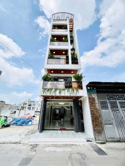 Nhà Ô Thang máy chờ, Phòng ngủ dưới, 4x25m, đường 8m Tân chánh hiệp 18