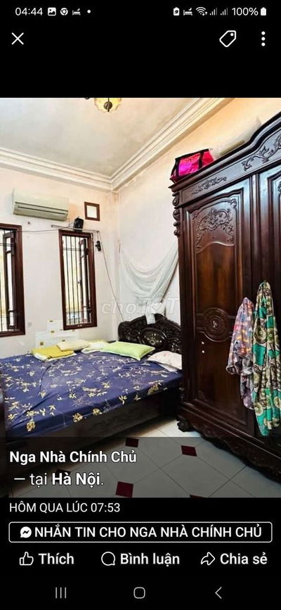 BÁN GẤP ,NHÀ 4 TẦNG × 36M2- GẦN TRƯỜNG C2 TẠ HOÀNG CƠ , LIÊN NINH ,TT